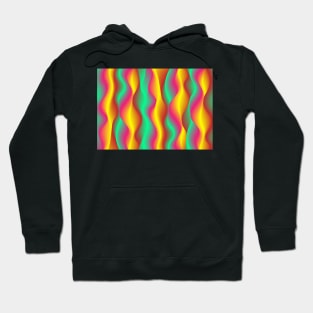 Hello Summer! Fresh neon blending colors Hoodie